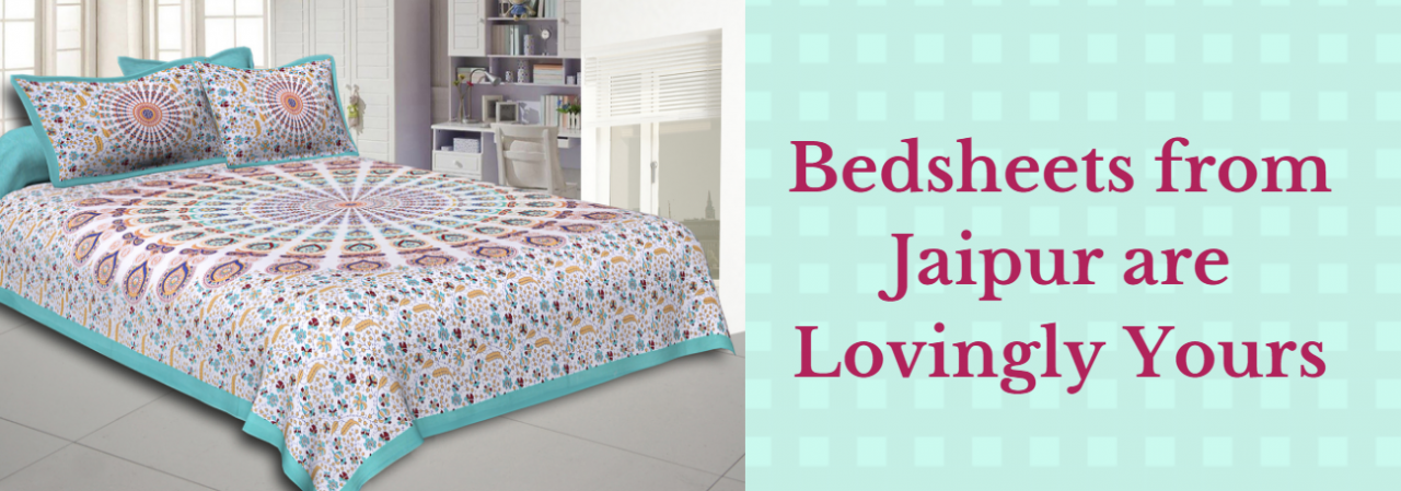 jaipur fabric bedsheet