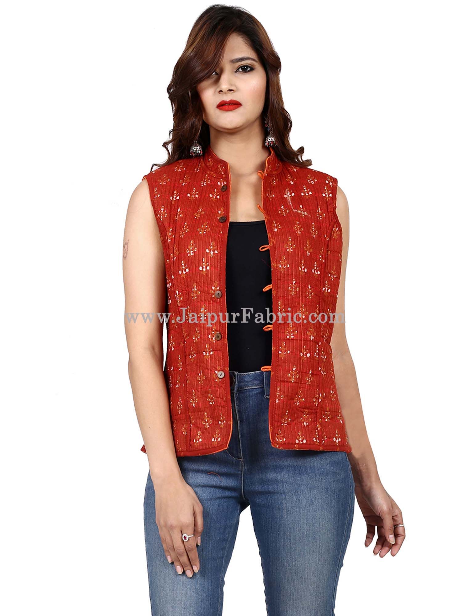 Women orangish Jacket