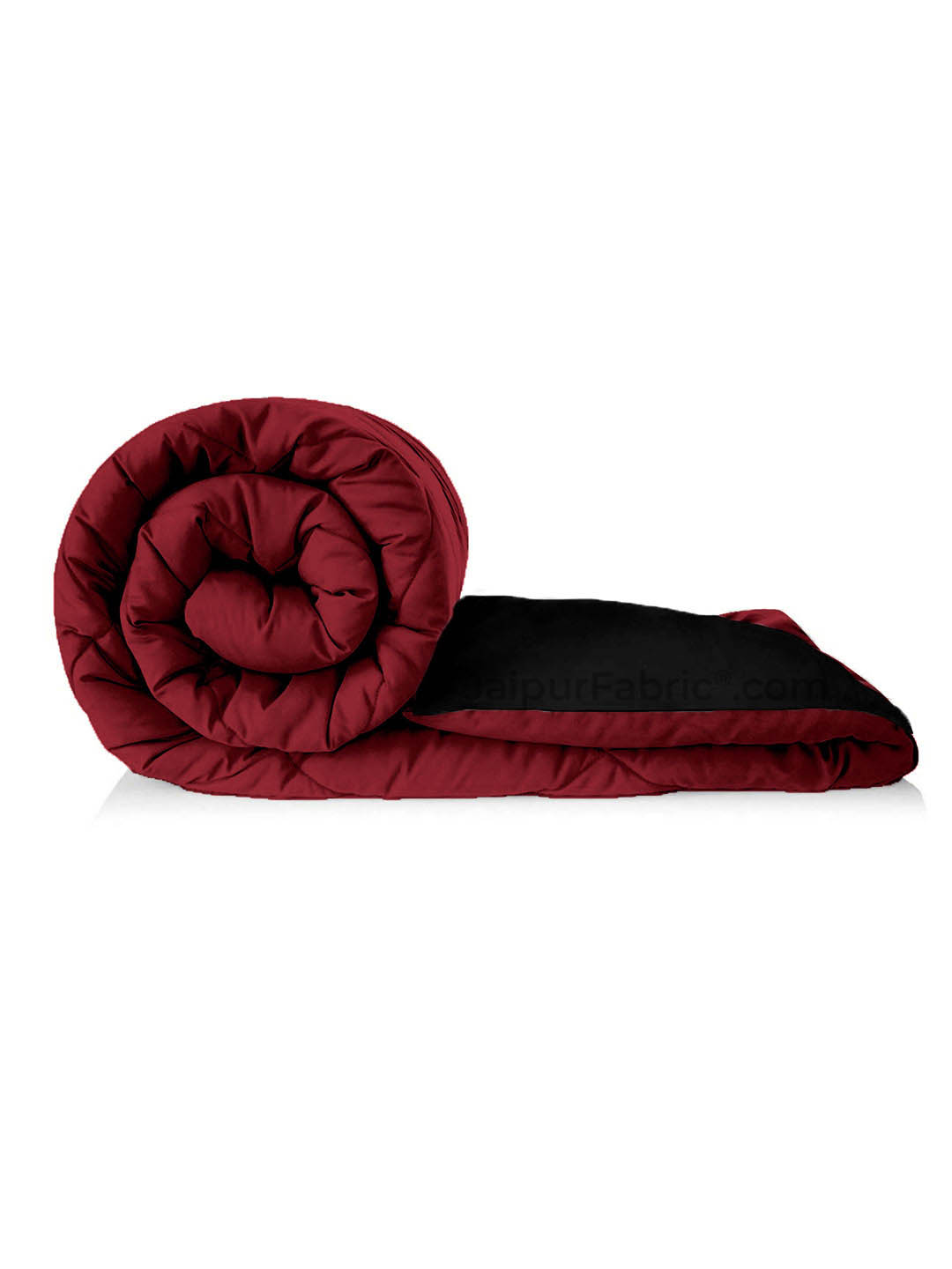 Maroon Black Double Bed Comforter