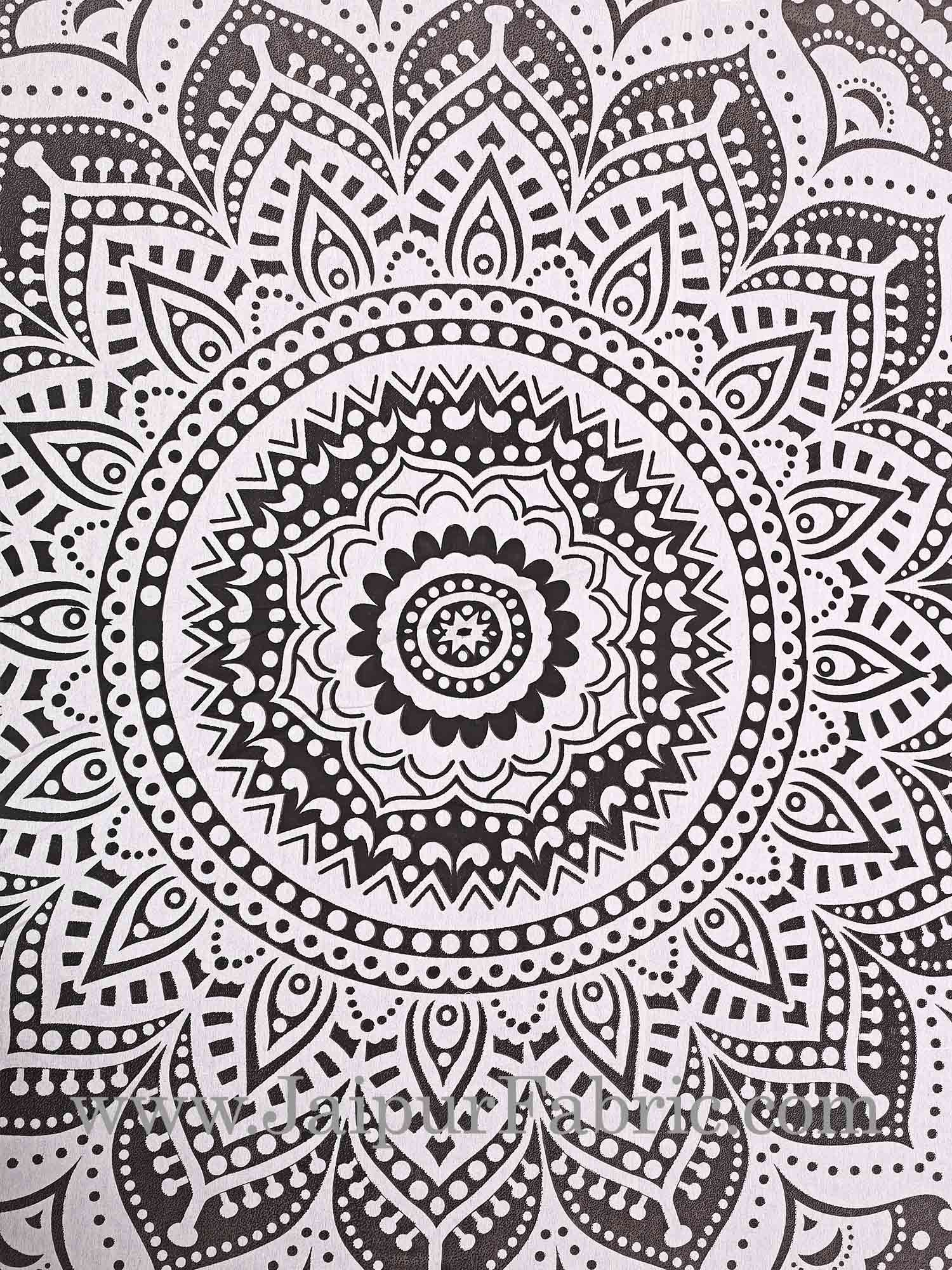 Black and White Mandala Roundies