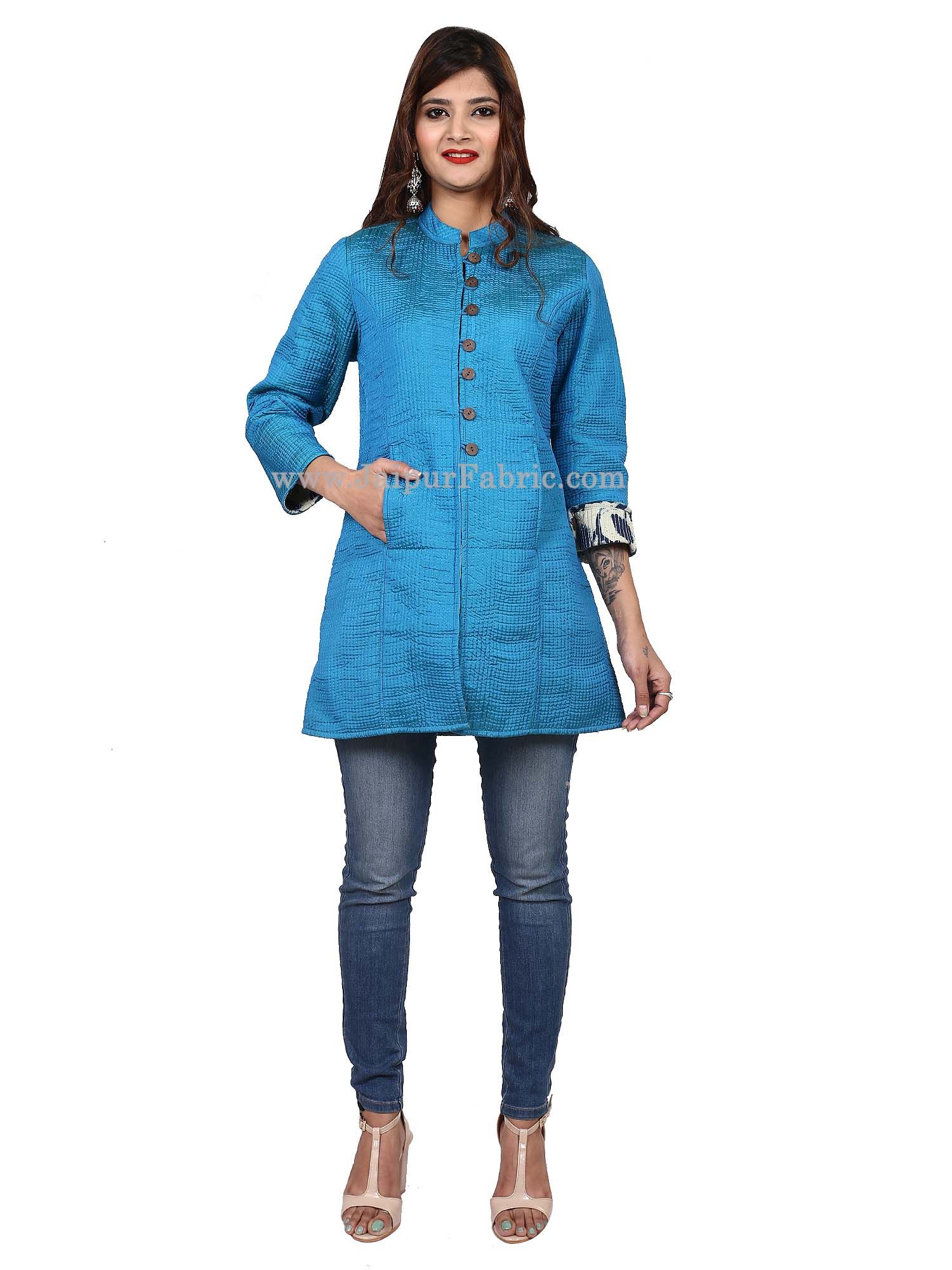 Women Firozi Jacket