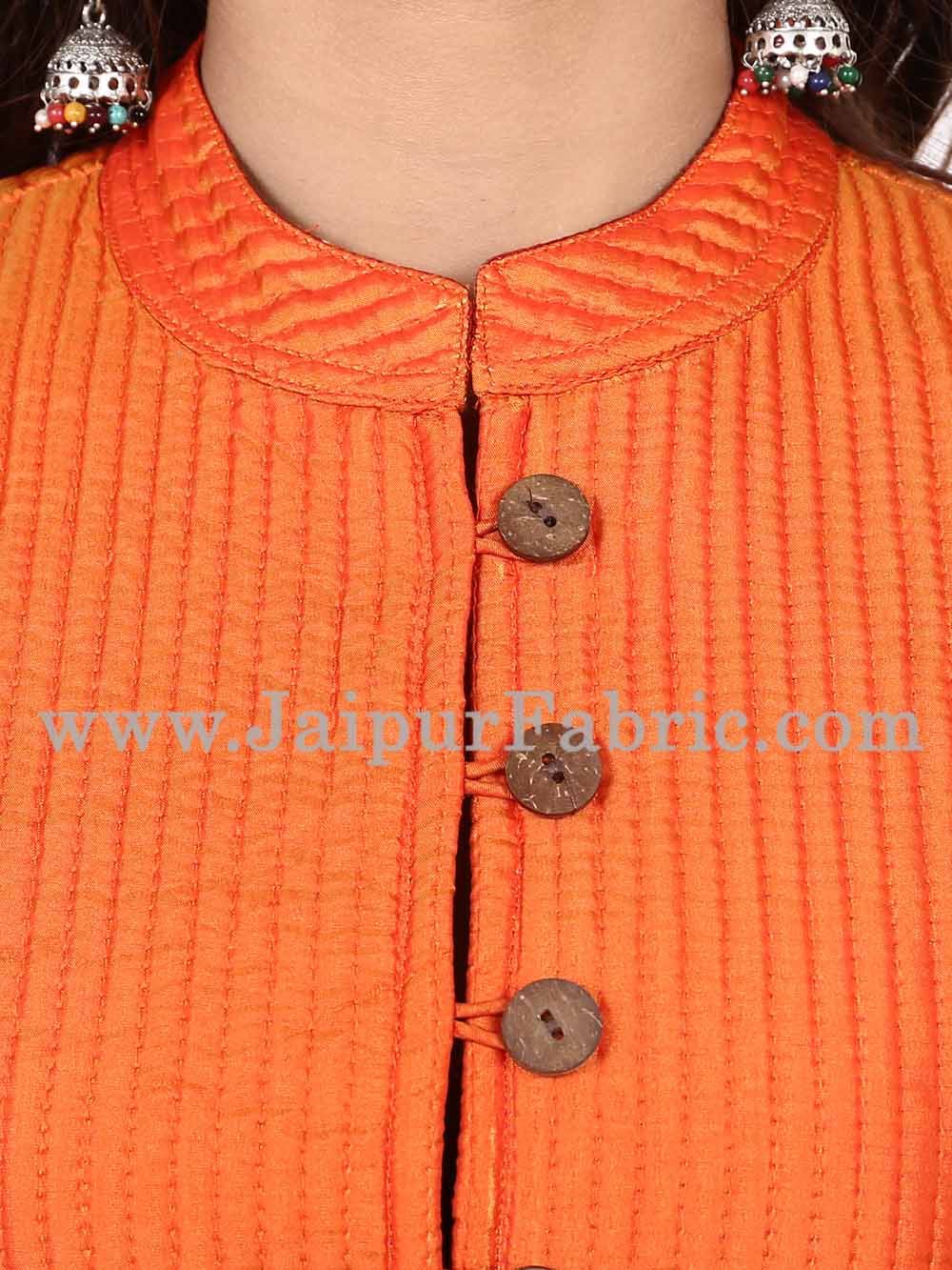 Women Orangish Jacket