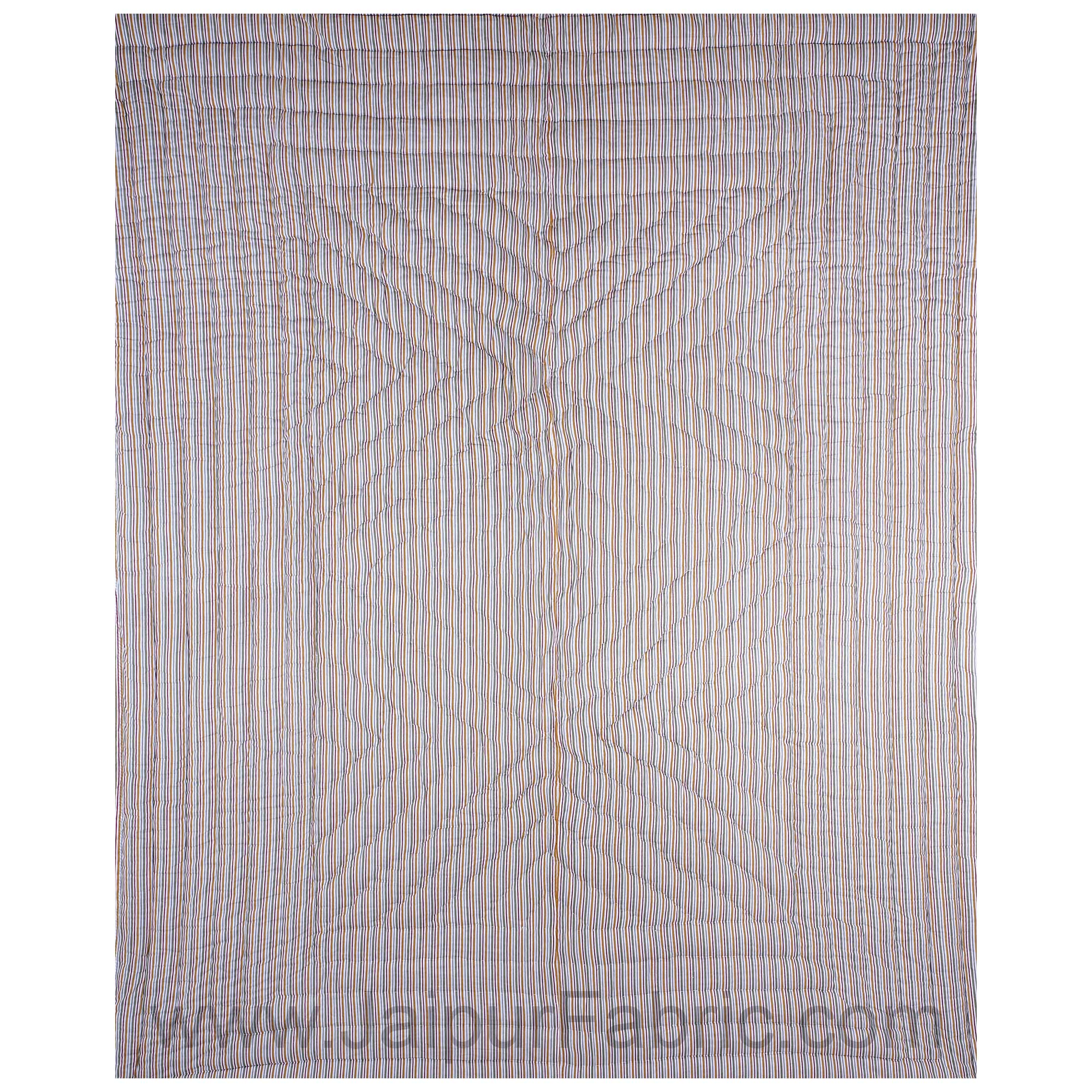 Jaipuri Quilt  Floral Print Double Bed Quilt