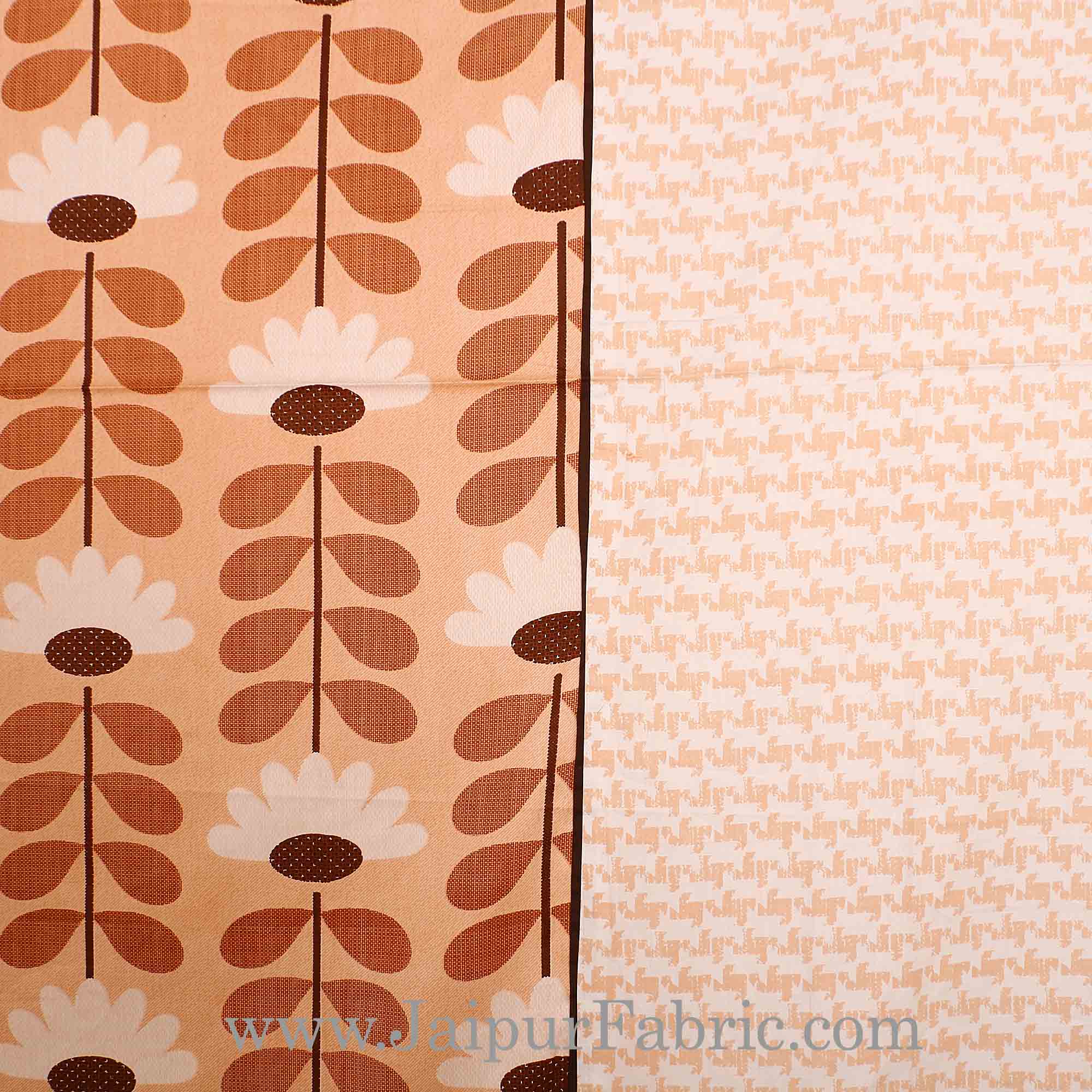 Awesome Apricot Double Bedsheet