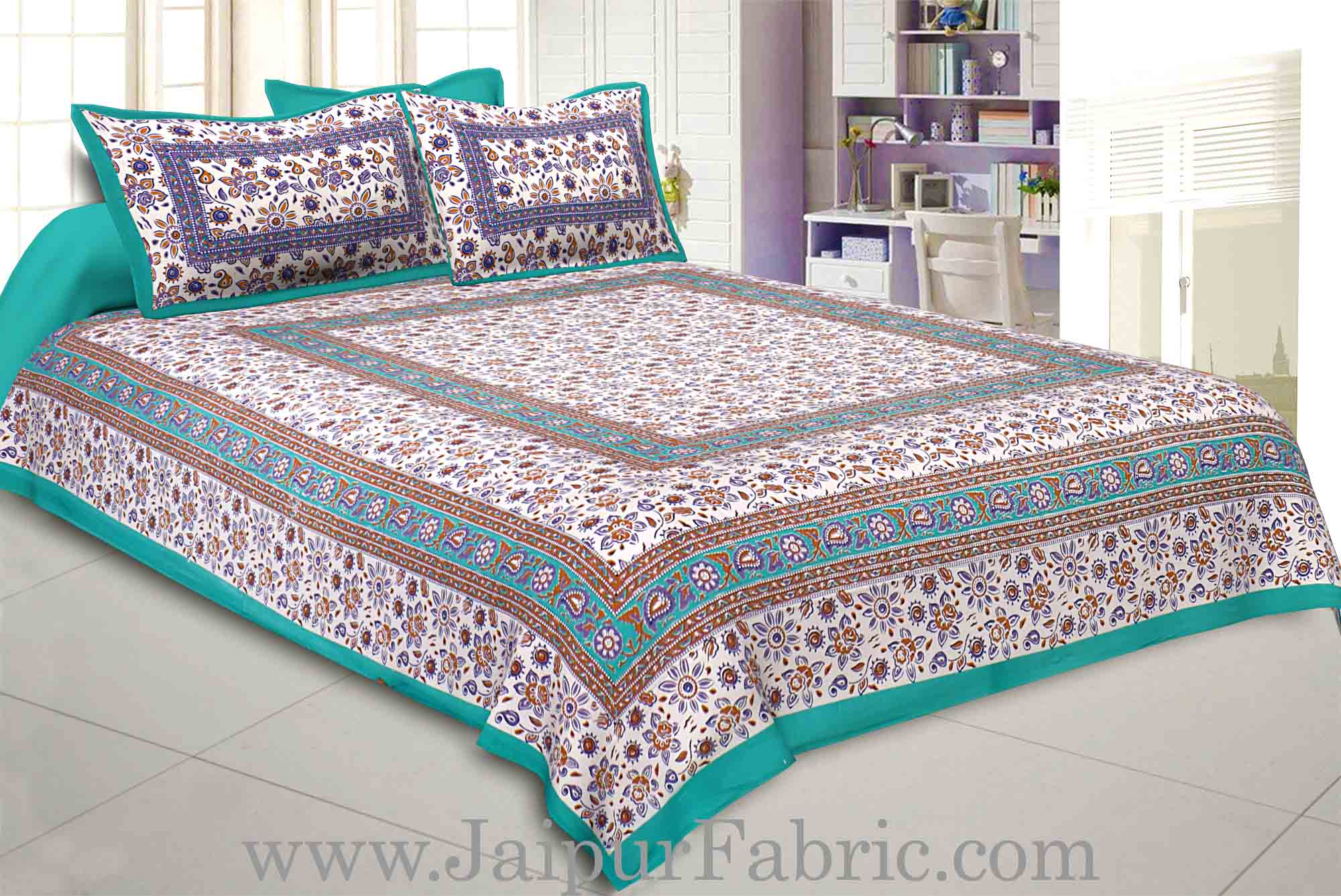 Sparkling Touch Double Bedsheet