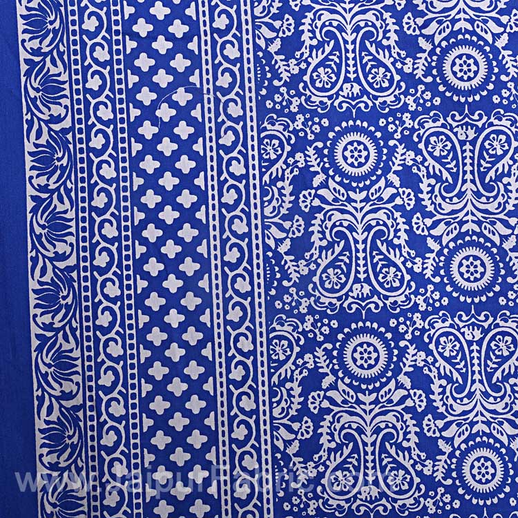 Royal Blue Pleasing Paisley