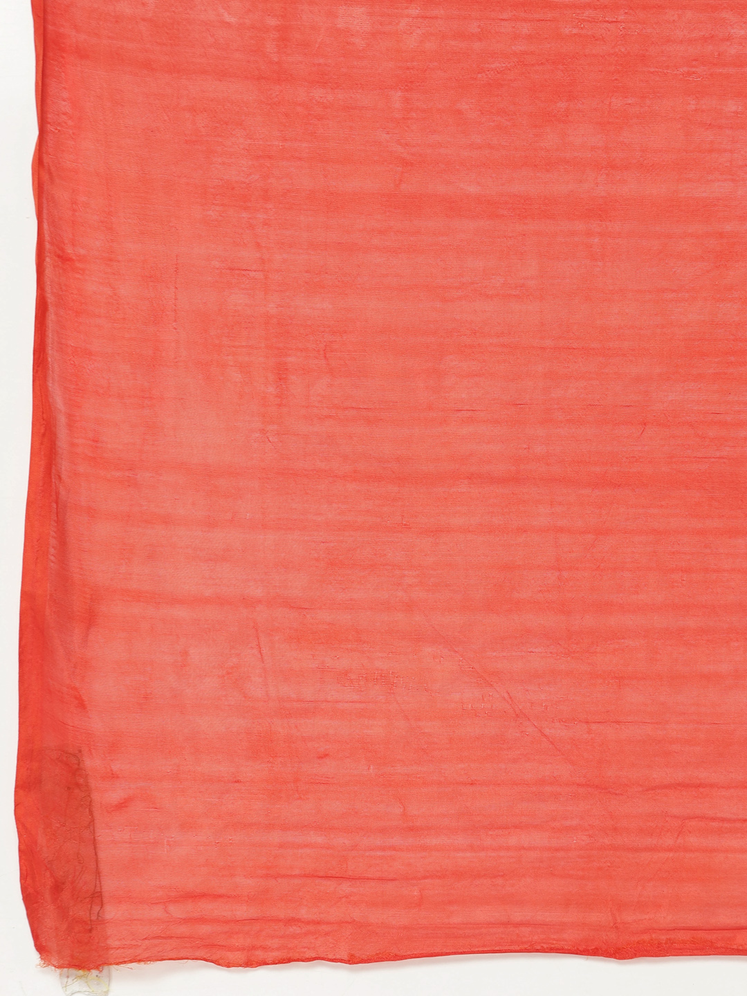 Women Silk Bandhani and Zari Weaving Saree with Unstitched Blouse - Orange