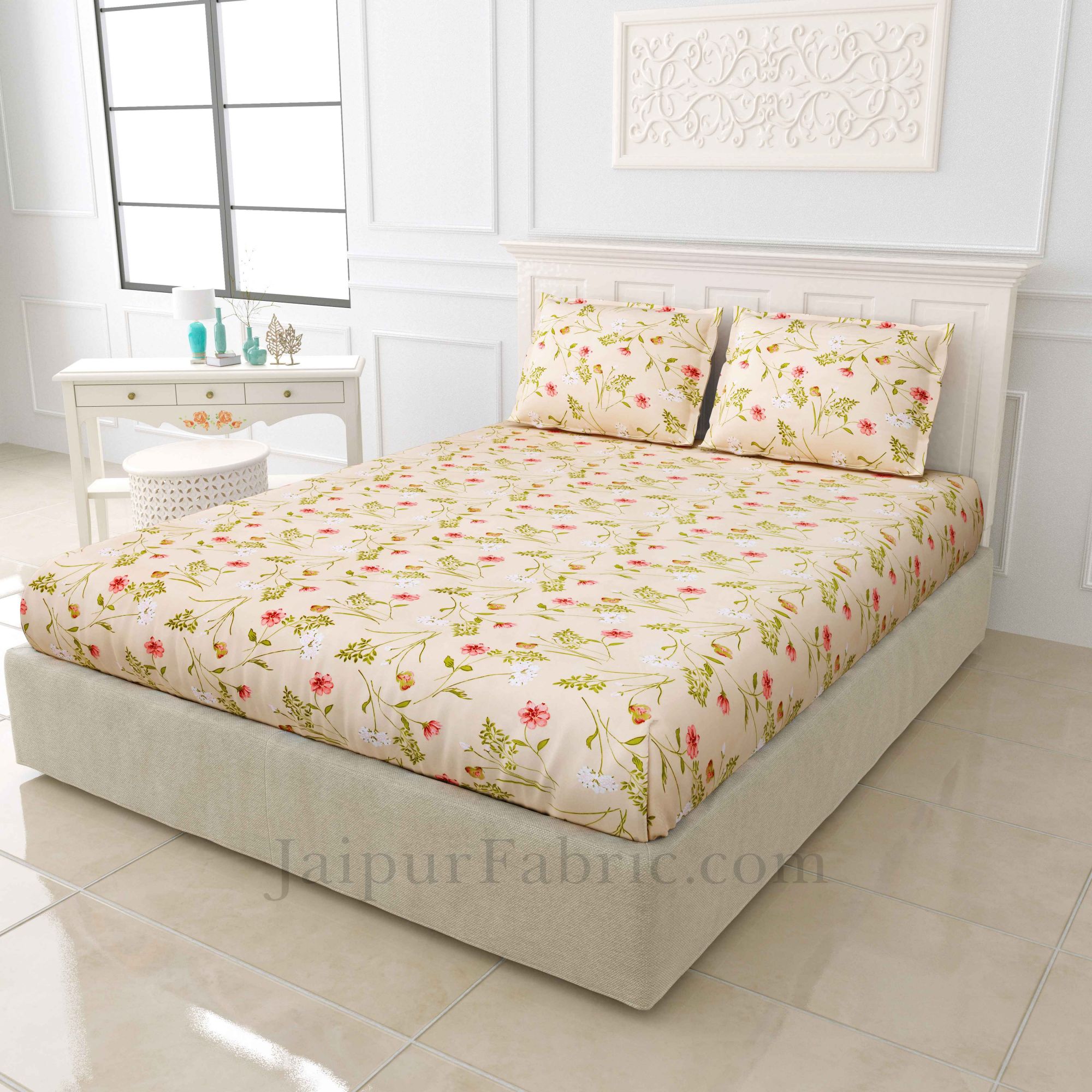 Sober Vibes Super Soft King Size Double BedSheet