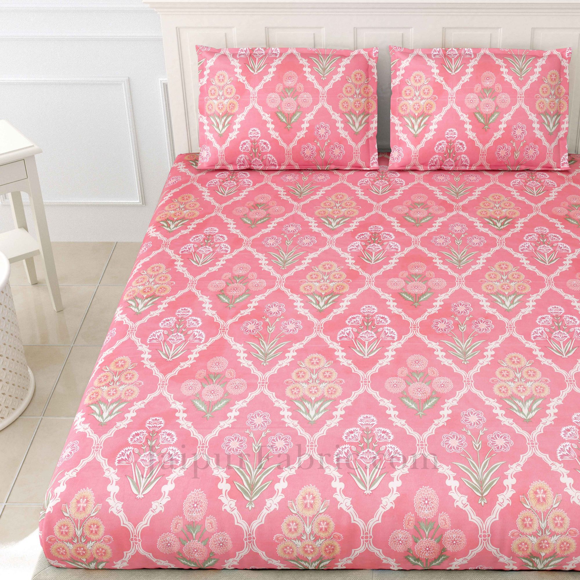 Peachy Organic Super Soft King Size Double BedSheet