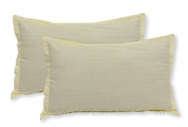 Cream Color Pillow Cover Pair