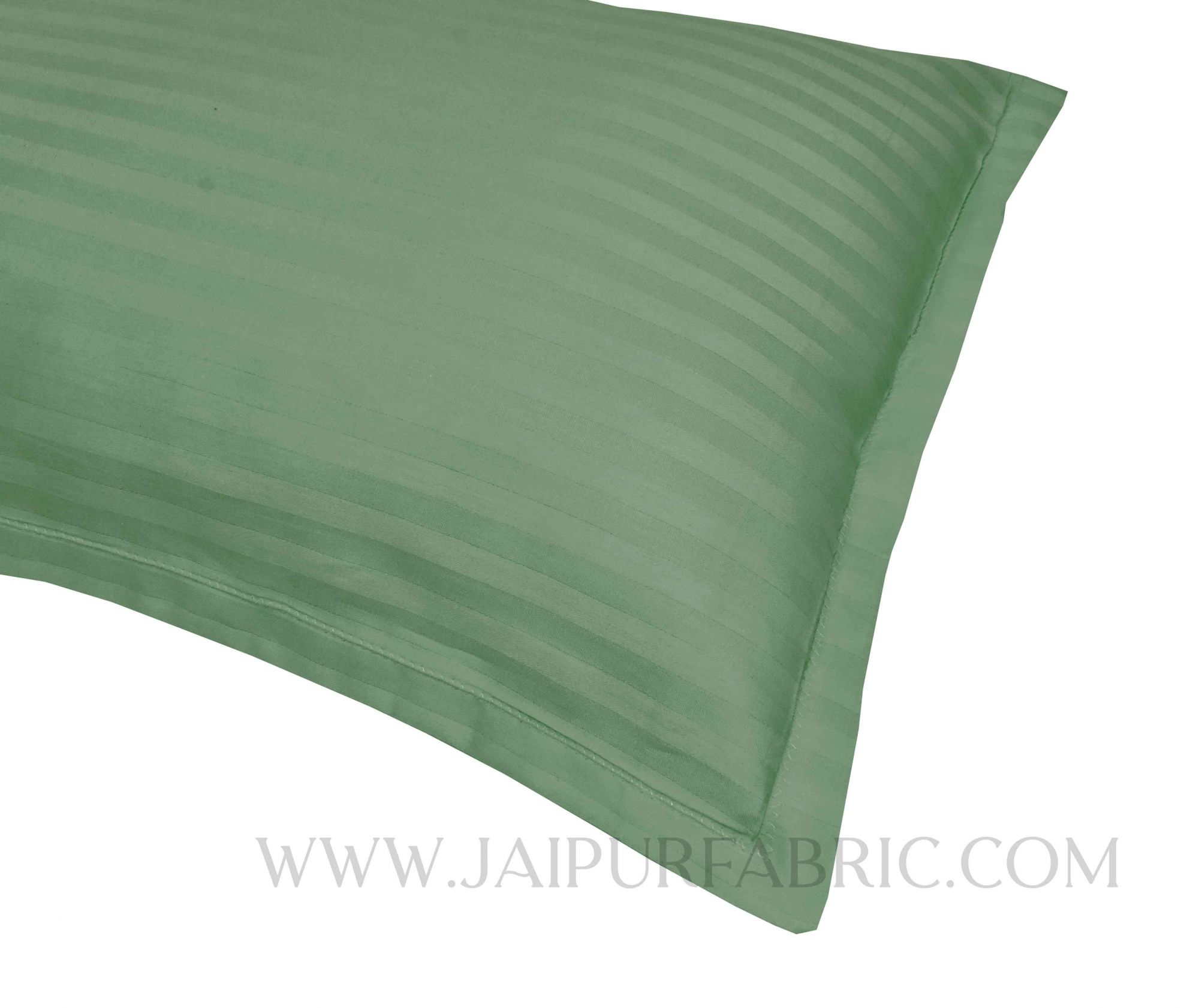 Green Color Pillow Cover Pair