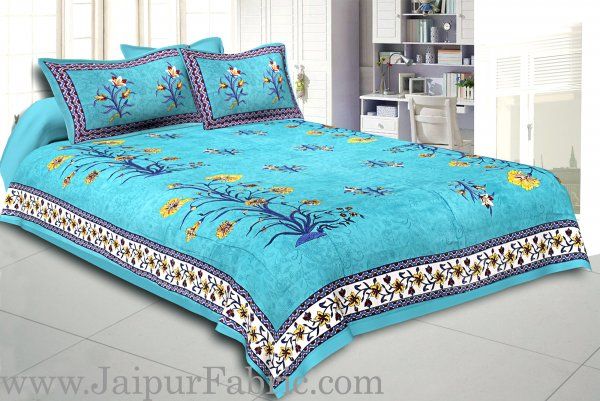 COMBO118 Beautiful Multicolor 4 Bedsheet + 8 Pillow Cover