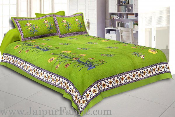 COMBO118 Beautiful Multicolor 4 Bedsheet + 8 Pillow Cover