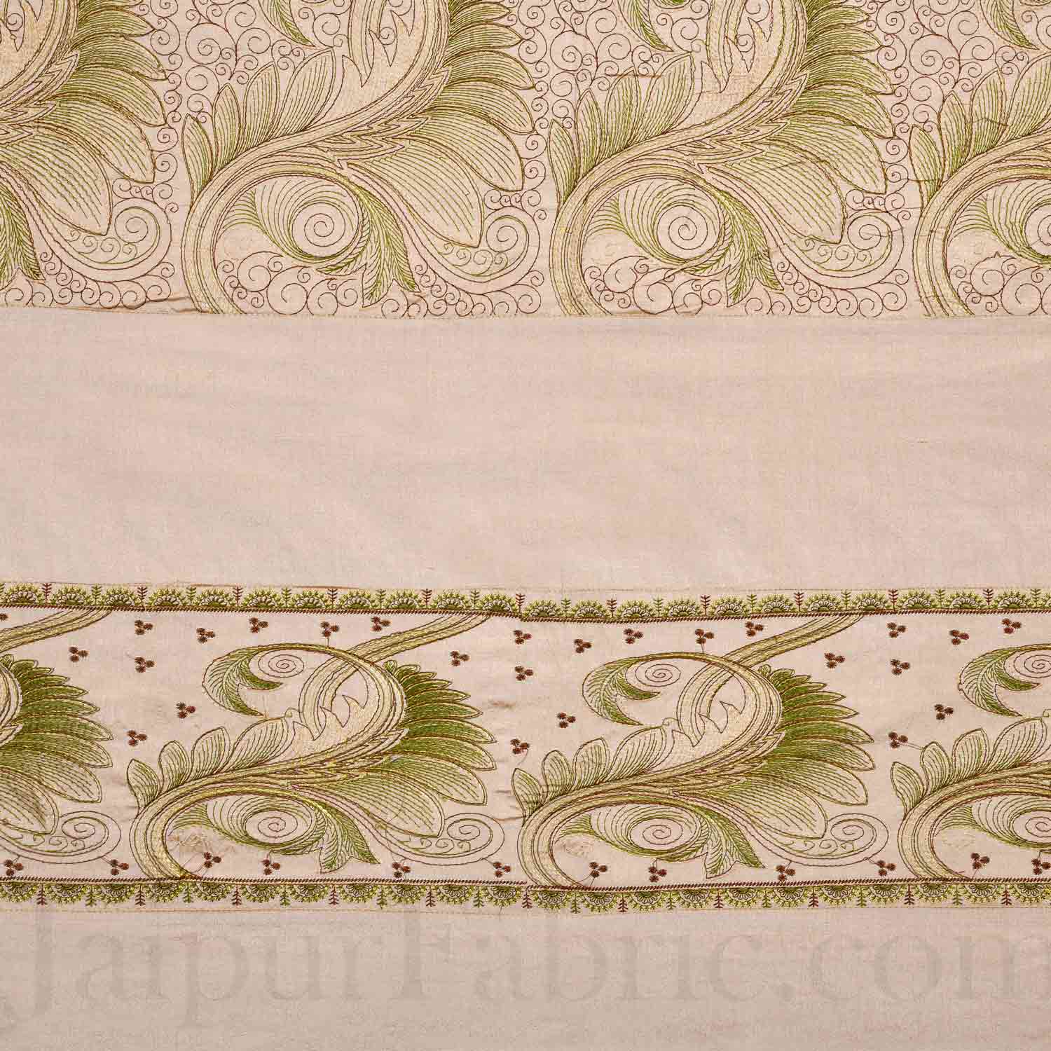 Silk Bed Sheet  White Color With Lace Work Superfine bed cover