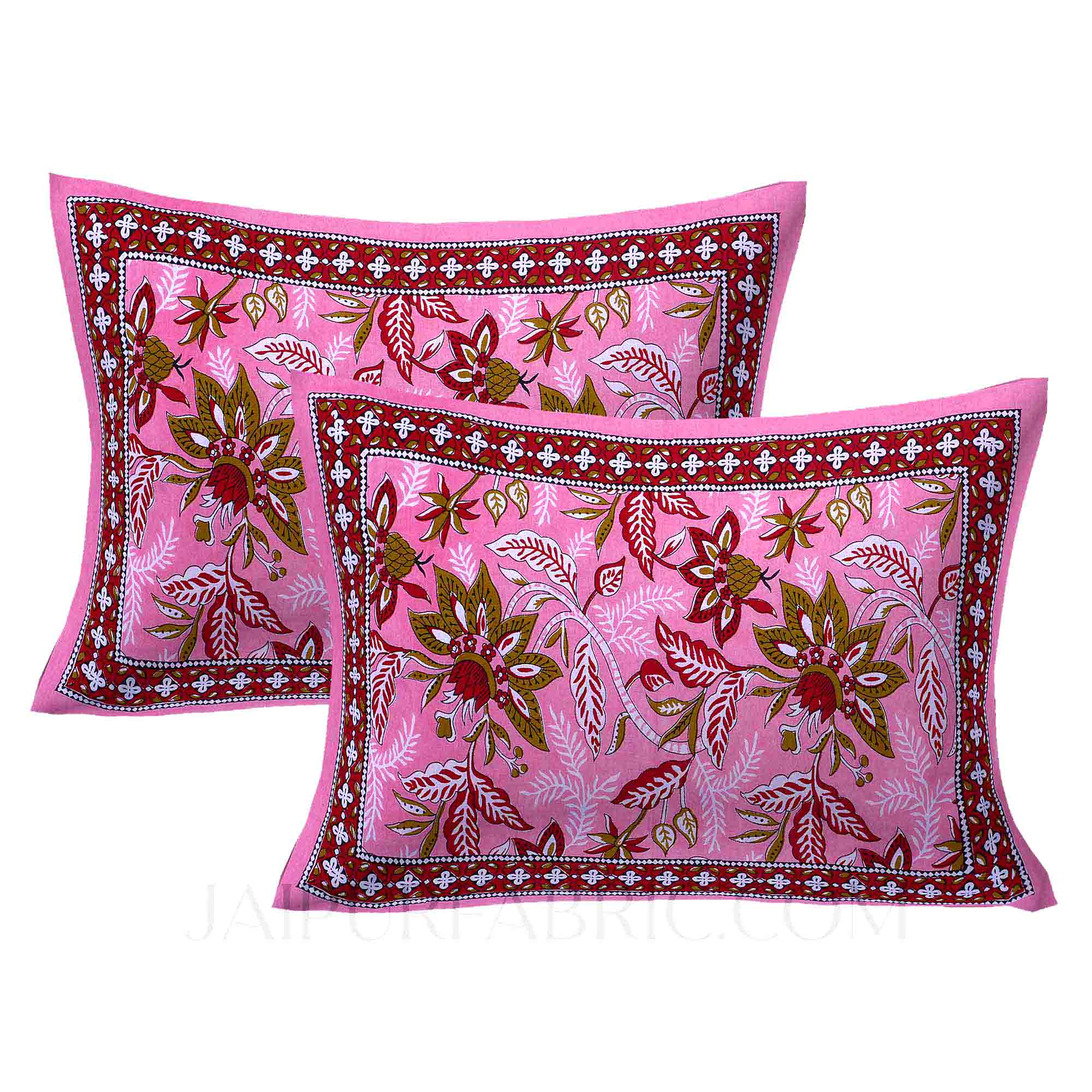 Pink Floral Garth Double Bedsheet