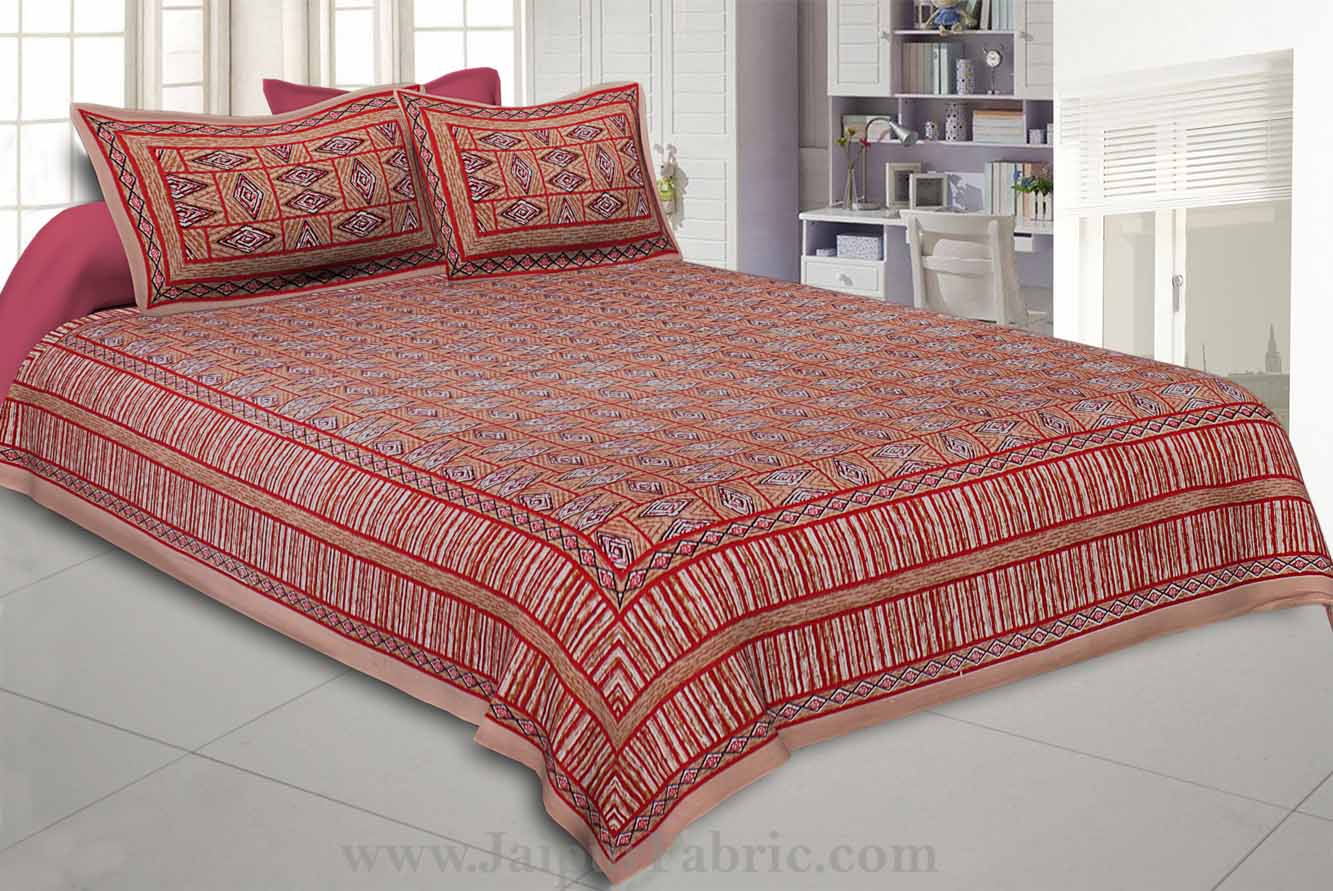 Dazzling Diamond Double Bedsheet