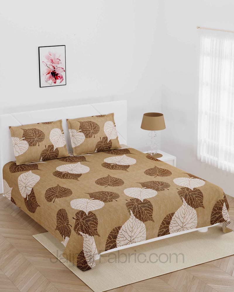 Gentle Feel Premium Poly Cotton Double Bedsheet