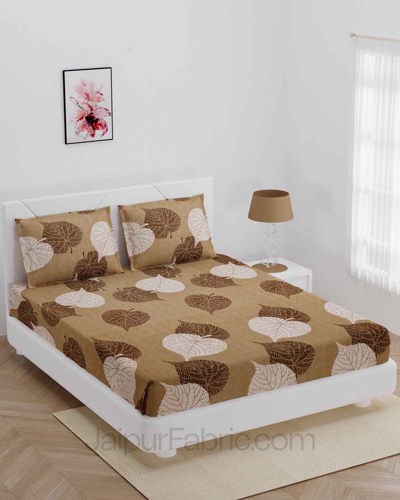 Gentle Feel Premium Poly Cotton Double Bedsheet