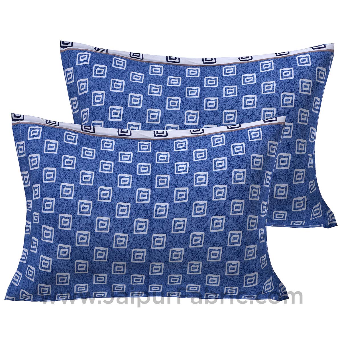 The Good Life Blue Double BedSheet