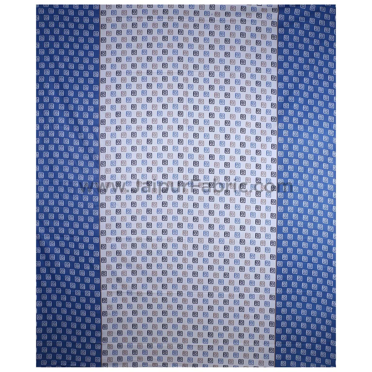 The Good Life Blue Double BedSheet