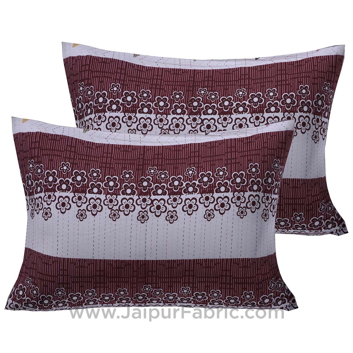 Keep it Up Maroon Double Bedsheet