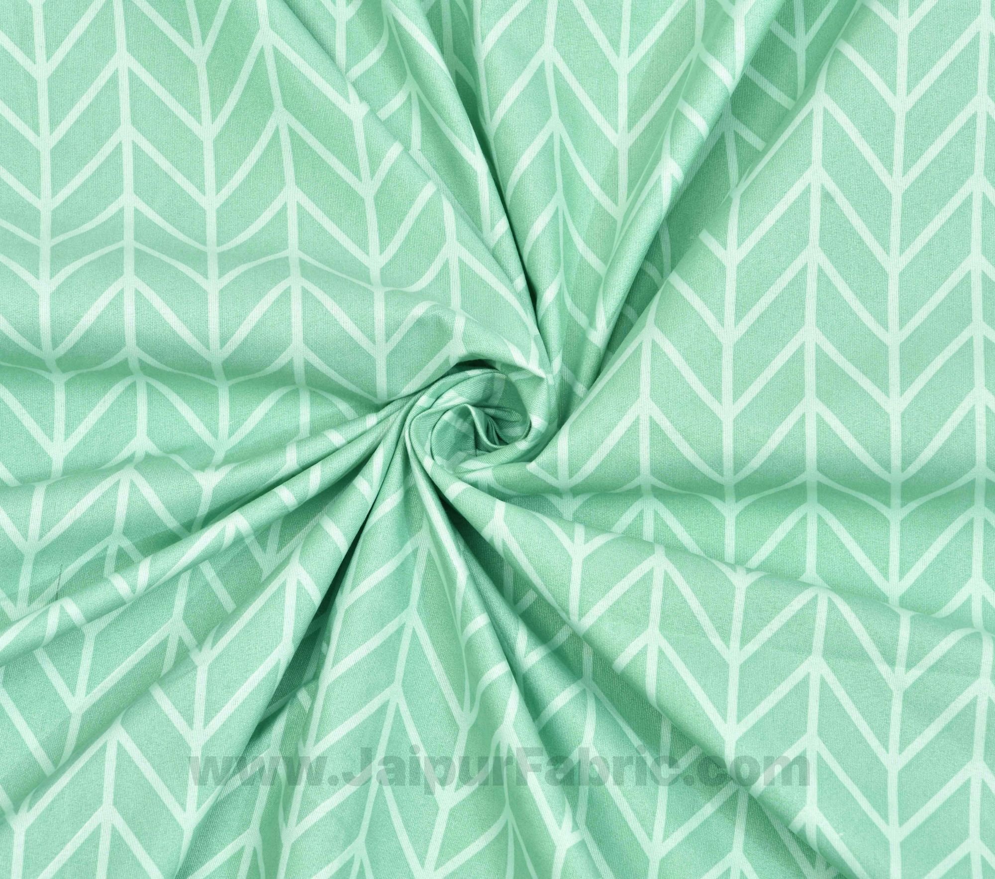 Pista Green Super Soft Double Bedsheet