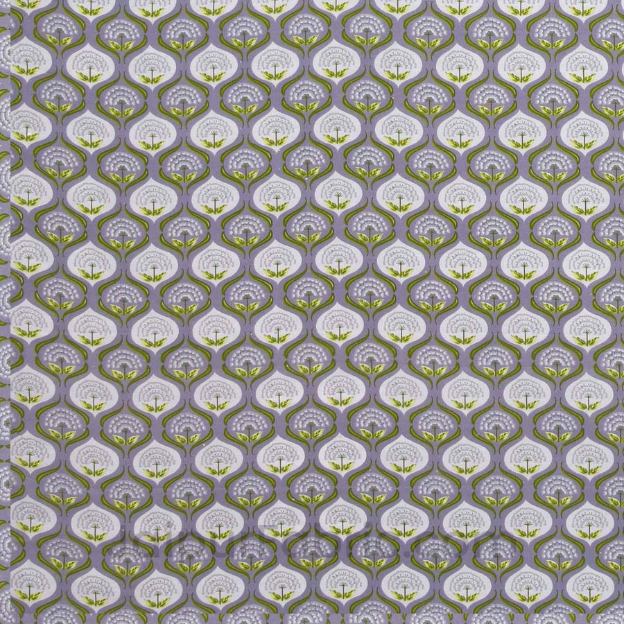 Grey Green Floral 150 GSM Reversible Double Bed Cotton AC Dohar