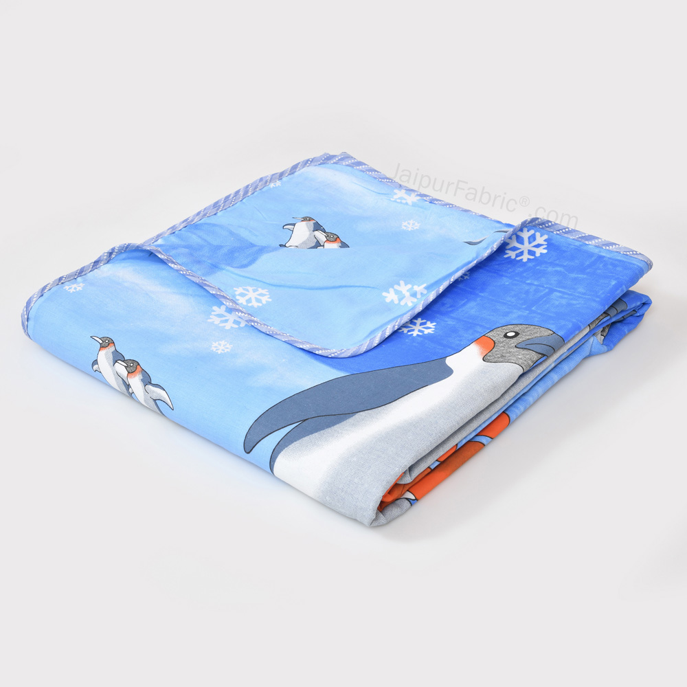 Doraemon Cotton Dohar for Kids Single Bed