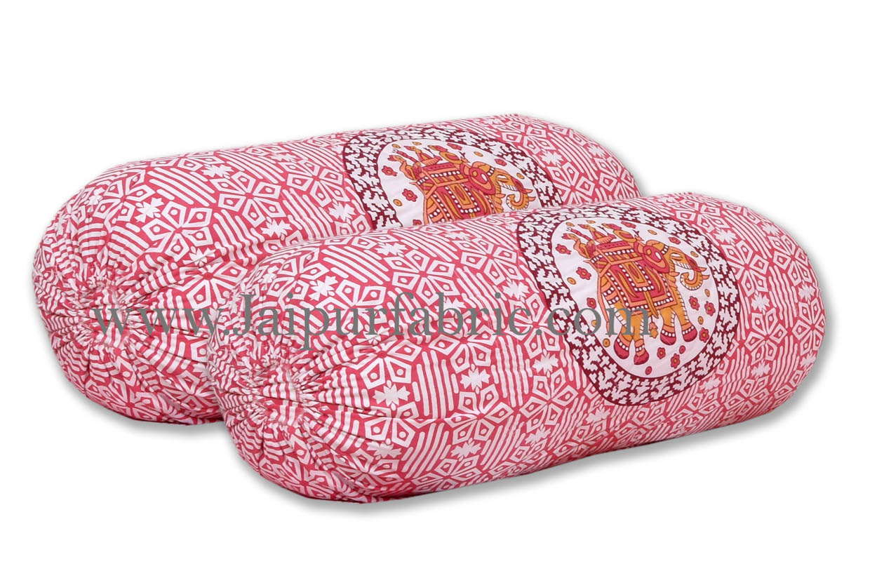 Rose pink royal elephant ride diwan set