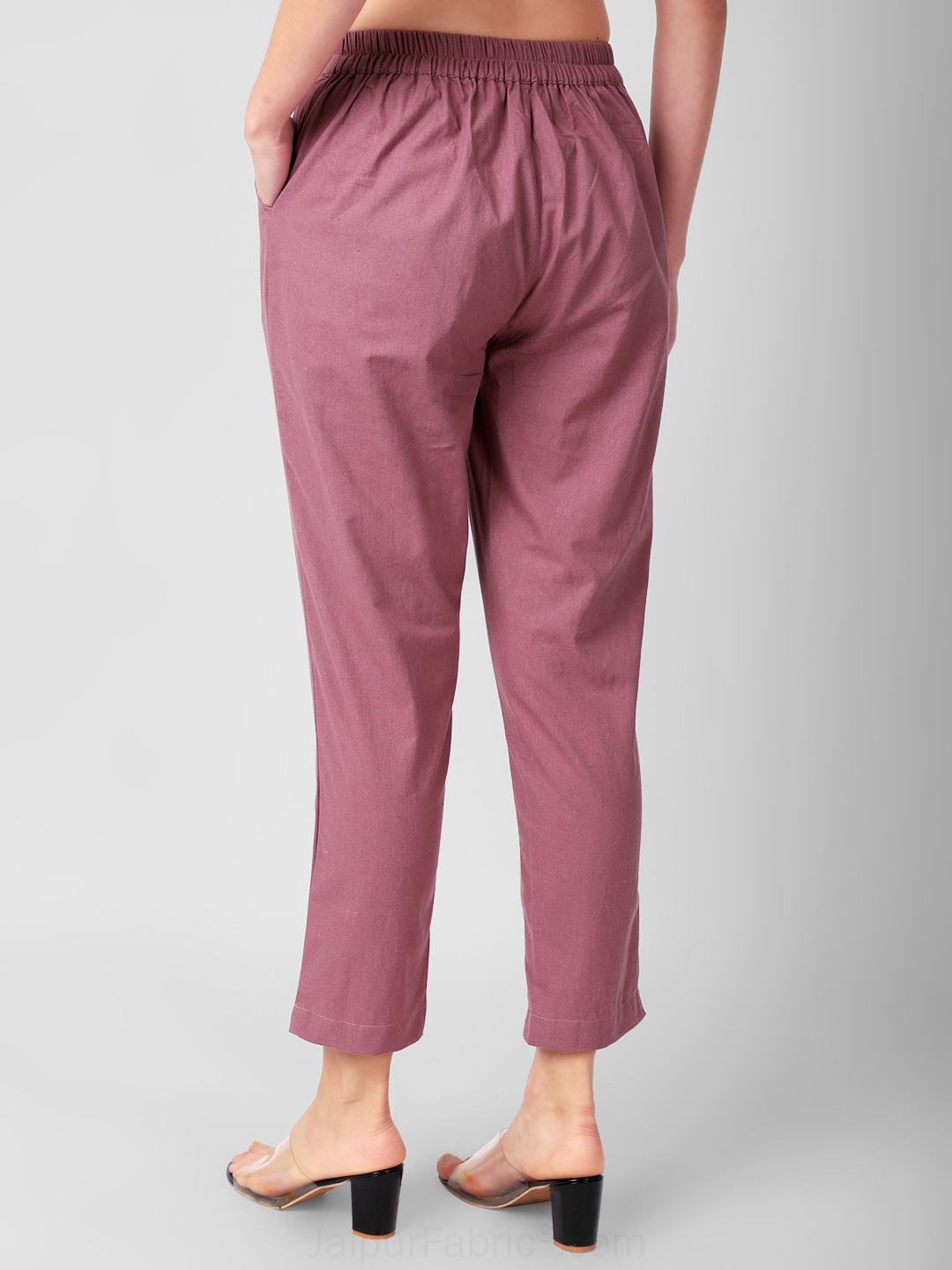 Berry Blush Women Cotton Pants casual and semi formal daily trousers