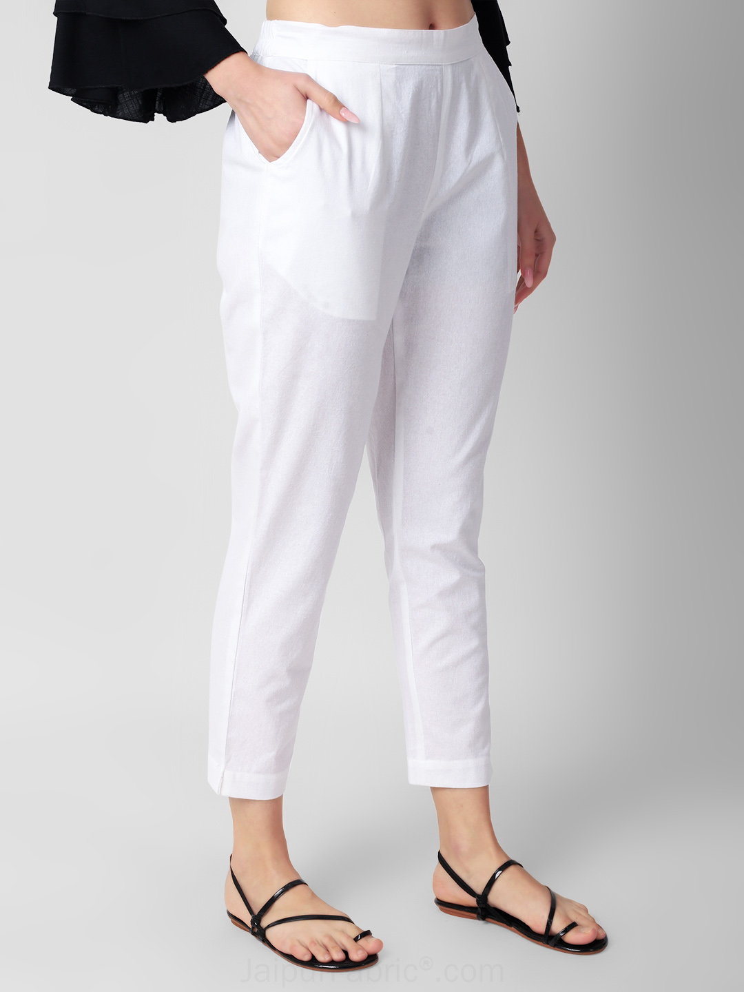 Snow White Women Cotton Pants casual and semi formal daily trousers