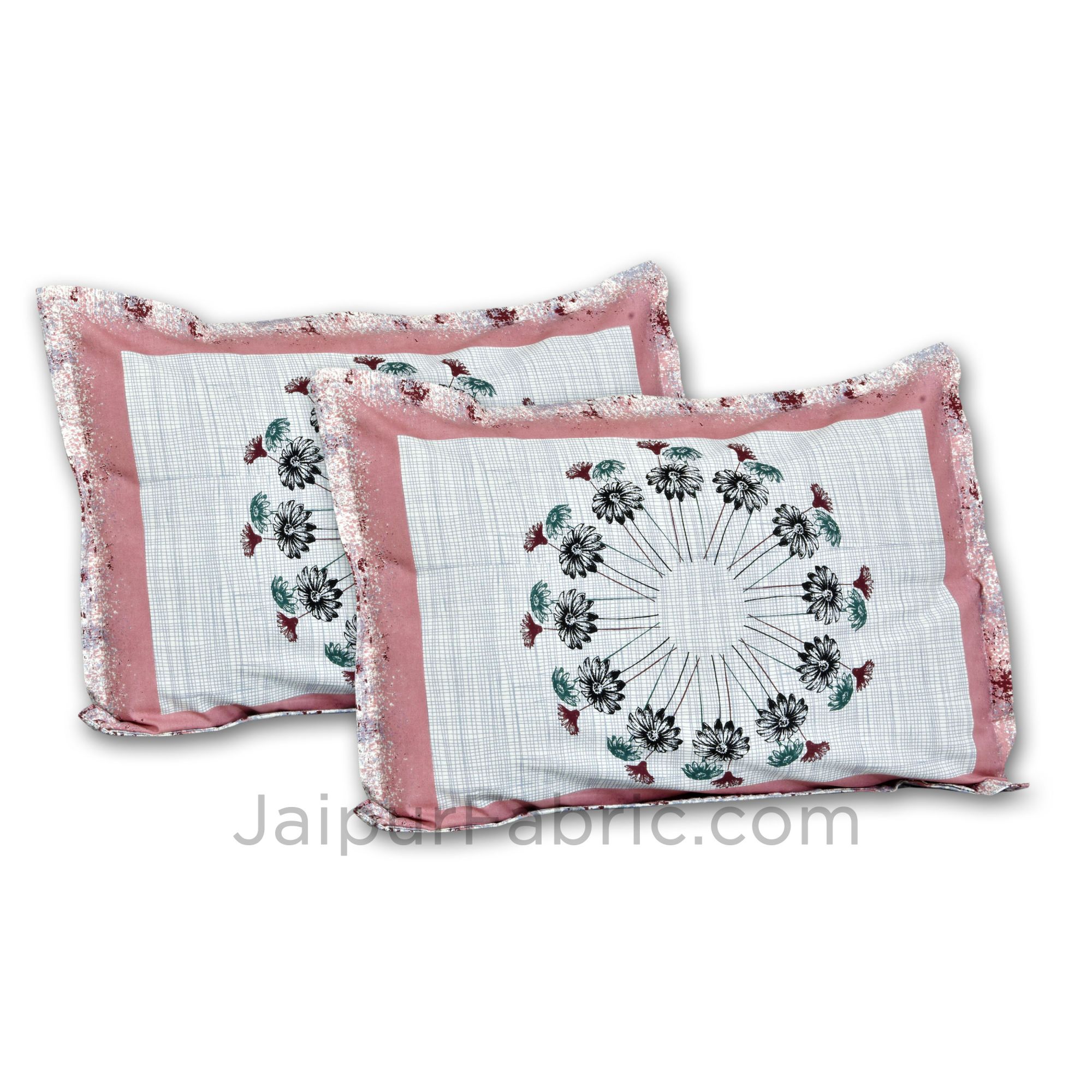 Dandelions Pink King Size Bedsheet