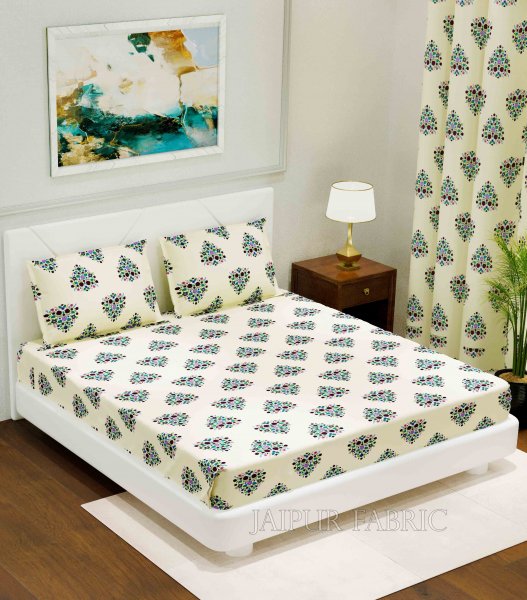 Beautiful Bouquet King Size Double BedSheet