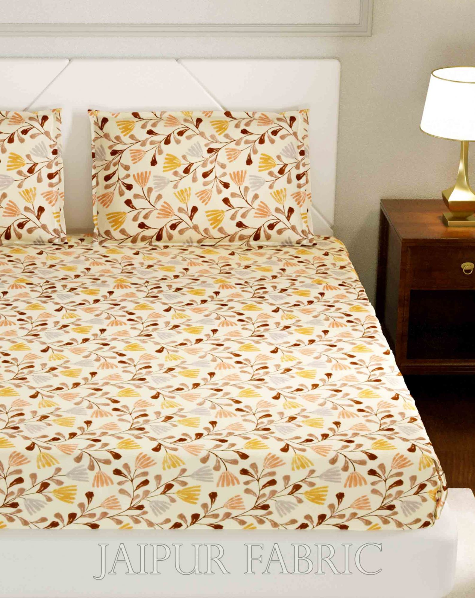 Lata Climber King Size Double BedSheet