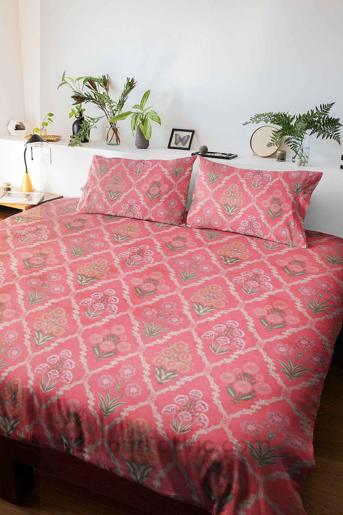 Peachy Organic Super Soft King Size Double BedSheet