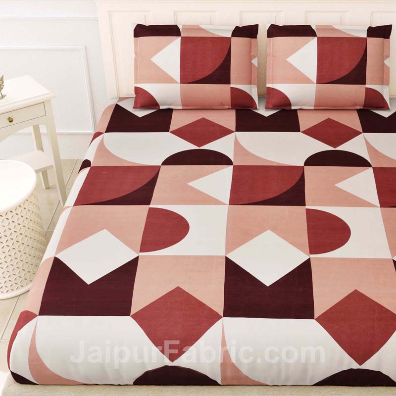 Shape Spaces King Size Bedsheet