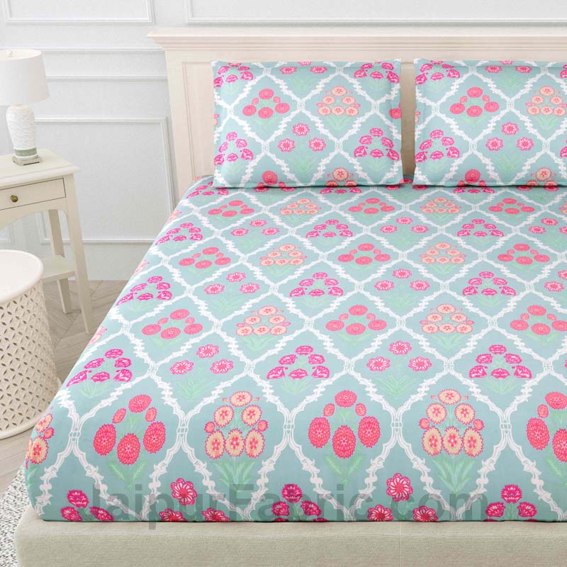 Festive Feel King Size Bedsheet