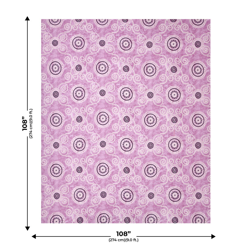 Bhandhej Pink King Size Bedsheet