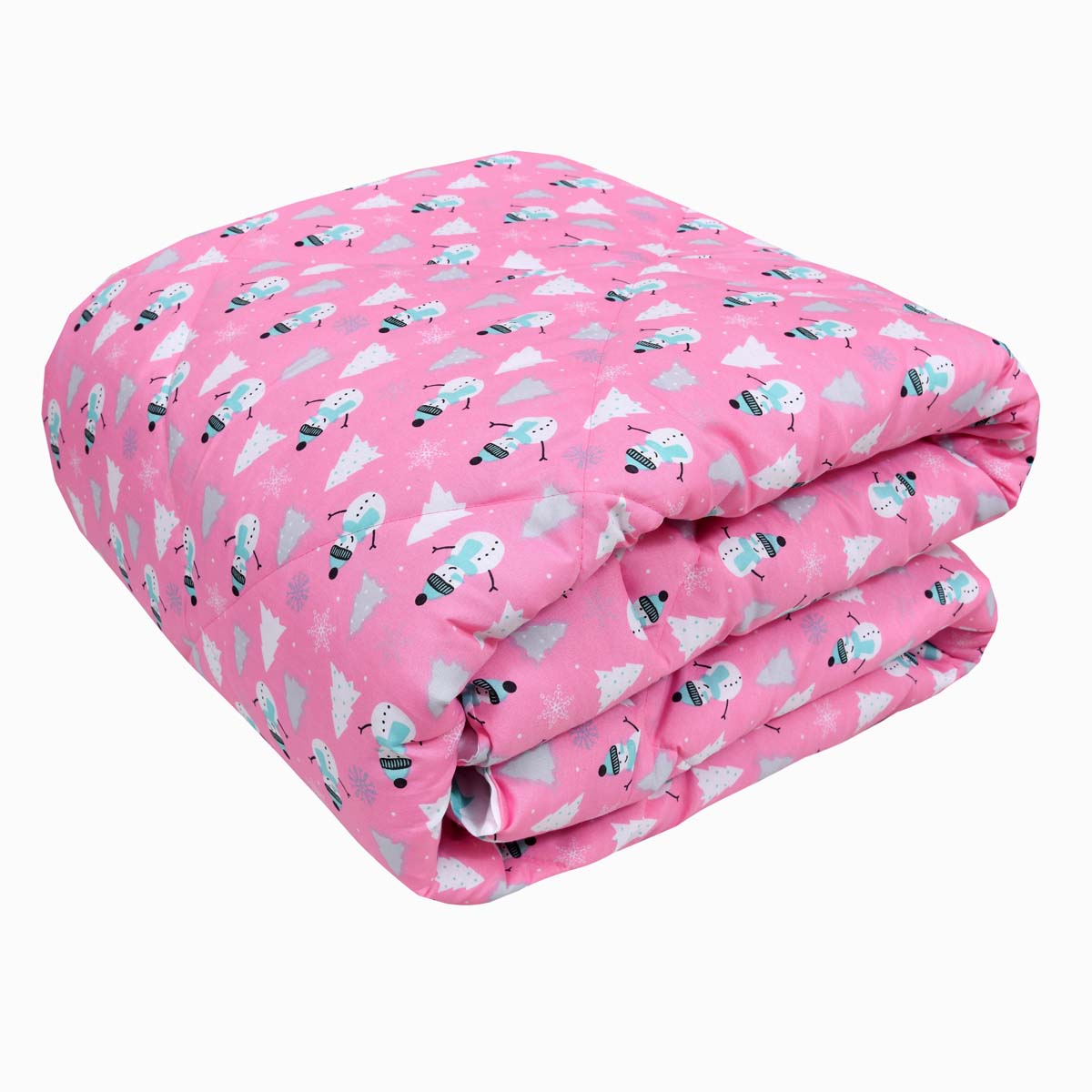 Eskimo Pink Single Bed Kids Comforter