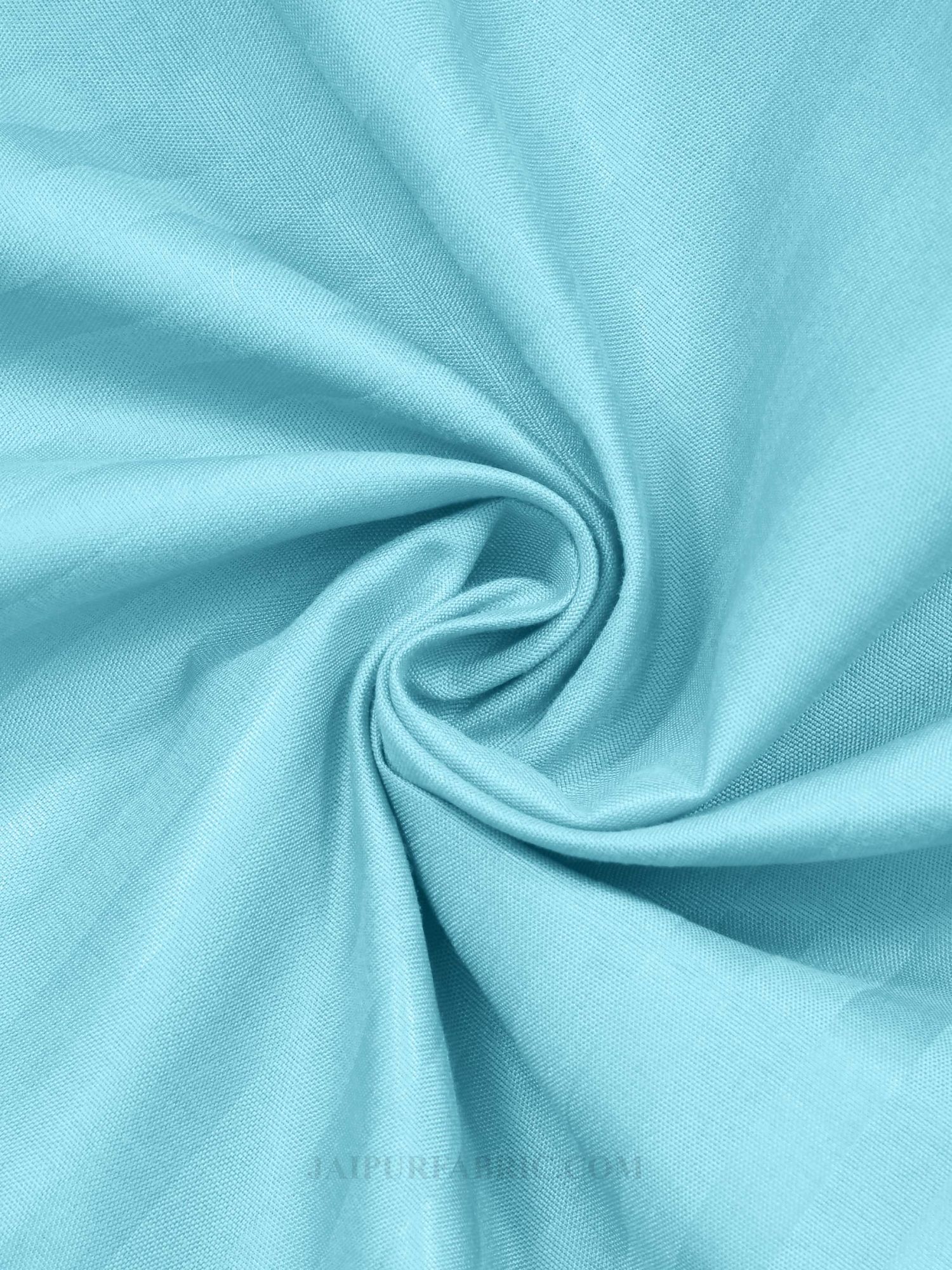 Sky Blue Satin Stripes Single BedSheet