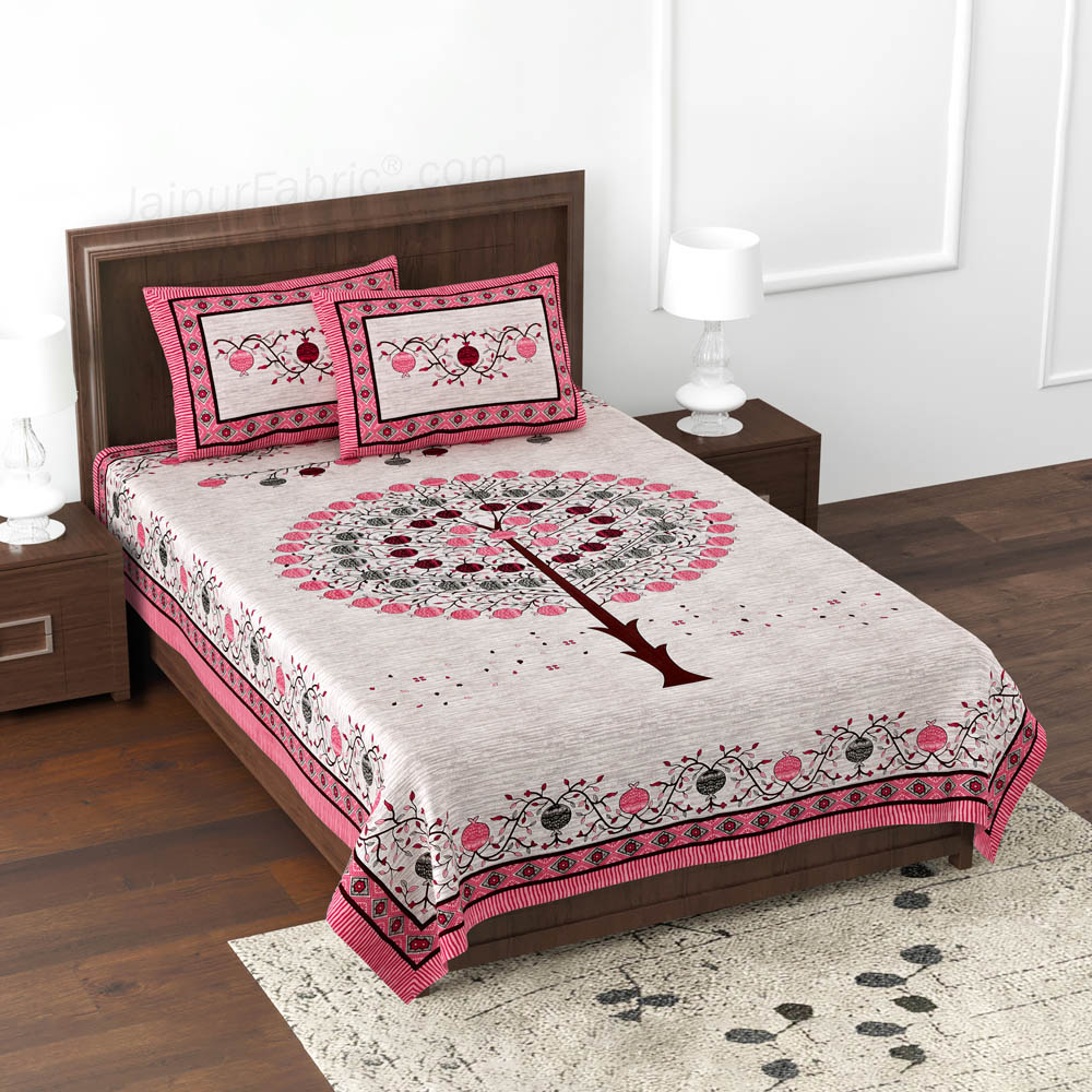 Festive Creation Single Cotton Bedsheet